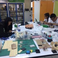 กิจกรรมการฝึกซ้อมหุ่นยนต์